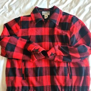 Vintage pendleton bomber jacket